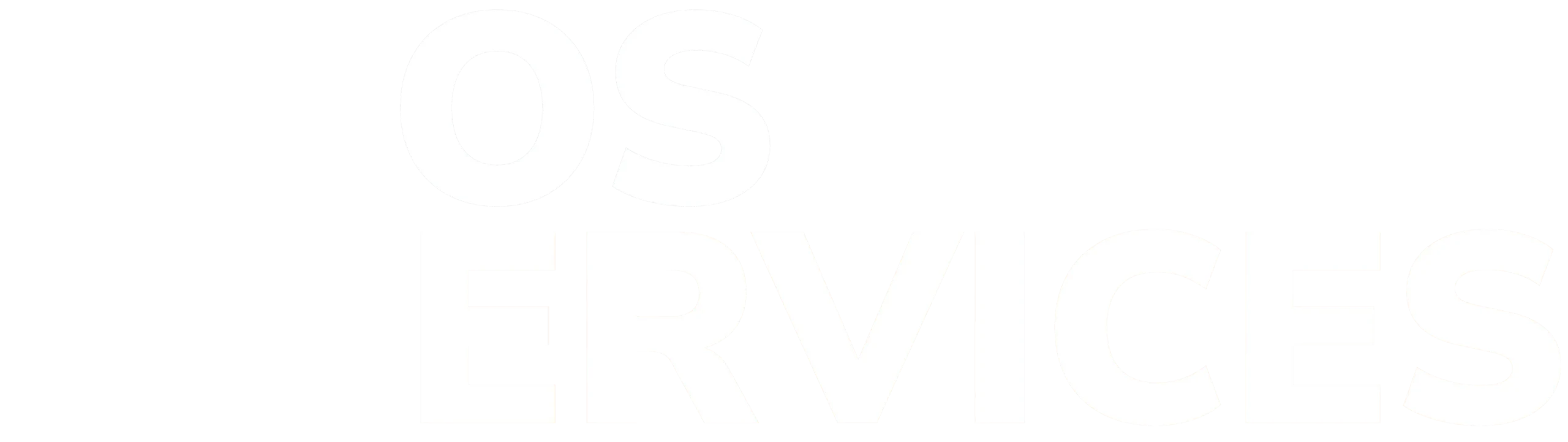 FOS Services Logo White