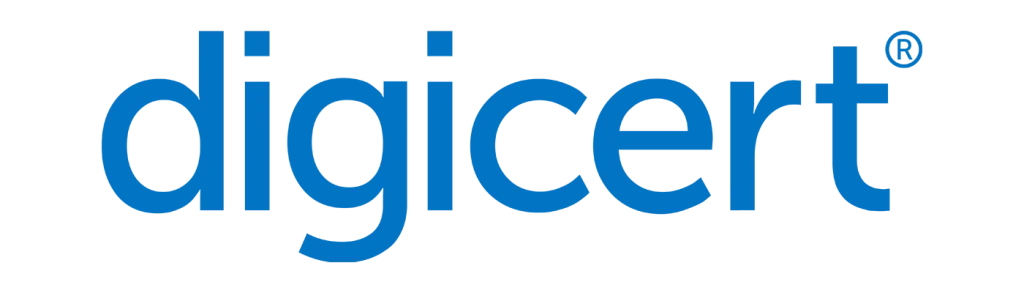 DigiCert logo representing trusted SSL certificates and website security