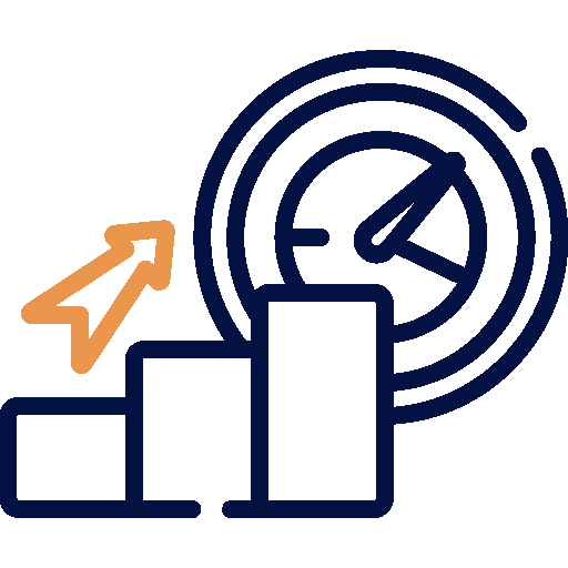 Website performance icon representing speed optimization and fast loading pages